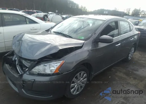 2015 Nissan Sentra S/Sv/Sr/Sl from USA, damaged, VIN 3N1AB7AP1FY227377